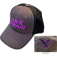 Black Sabbath snapback, Wavy Logo 2 Tone Black&Grey