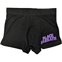 Black Sabbath boxerky CO+EA, Wavy Logo Black, men´s