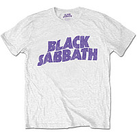 Black Sabbath t-shirt, Wavy Logo White, kids