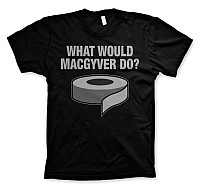 MacGyver t-shirt, What Would MacGyver Do, men´s