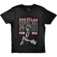 Bob Dylan t-shirt, Carnegie Hall '63 Black, men´s