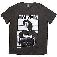 Eminem t-shirt, Arrest Dip Dye Wash Grey, men´s