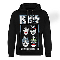 KISS mikina, I Was Made For Lovin' You Black, men´s