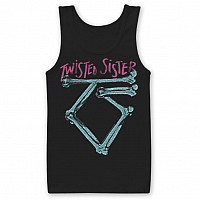 Twisted Sister tank top, Washed Logo, men´s