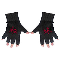 Death fingerless gloves, Logo