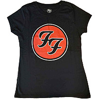 Foo Fighters t-shirt, FF Logo Eco Black, ladies