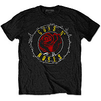 Guns N Roses t-shirt, Rose Circle Paradise City BP Black, men´s