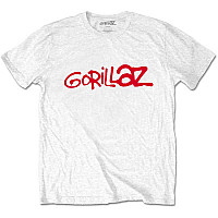 Gorillaz t-shirt, Logo White, men´s