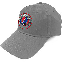 Grateful Dead snapback, Steal Your Face Logo Grey