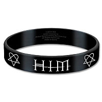 HIM silikonový bracelet, Logo