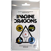 Imagine Dragons button badges – 5 pieces průměr 25 mm, Enemy