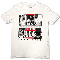 INXS t-shirt, KICK Tour White, men´s