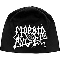 Morbid Angel winter onesize beanie cap cotton, Logo Black