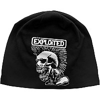 Exploited winter bavlněný beanie cap, Mohican Skull