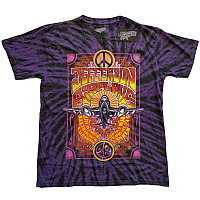 Jefferson Airplane t-shirt, Live in San Francisco CA Dip Dye Purple, men´s