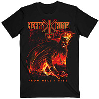 Kerry King t-shirt, From Hell I Rise Hell King Black, men´s