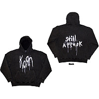 Korn mikina, Still A Freak Wash BP Charcoal Grey, men´s