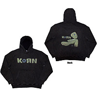 Korn mikina, Doll Issues Wash BP Charcoal Grey, men´s