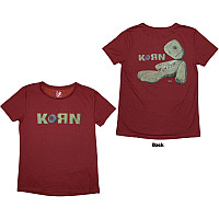 Korn t-shirt, Doll Issues BP Red, ladies