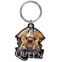 Queen keychain, Crest (Die-Cast Relief)