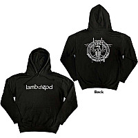 Lamb Of God mikina, Skeleton Eagle BP Black, men´s