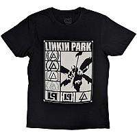 Linkin Park t-shirt, Logos Rectangle Black, men´s