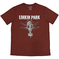 Linkin Park t-shirt, Gas Mask Red, men´s