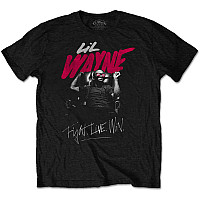 Lil Wayne t-shirt, Fight, Live, Win Black, men´s