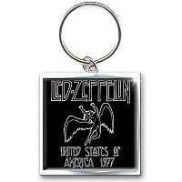 Led Zeppelin keychain, 1977 USA Tour