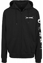 Linkin Park mikina, Anniversary Logo Zip Hoody Black, men´s