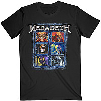Megadeth t-shirt, Vic Head Grid Black, men´s