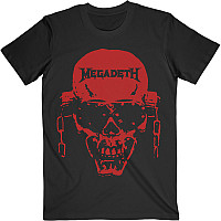 Megadeth t-shirt, Vic Hi Contrast Red Black, men´s