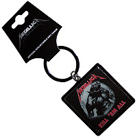 Metallica keychain 44 mm, Kill 'Em All / Jump In The Fire Zinc