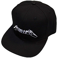 Metallica snapback snapback, 3D Logo Black, uni