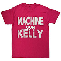 Machine Gun Kelly t-shirt, Embers Logo Pink, men´s