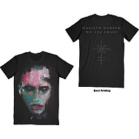 Marilyn Manson t-shirt, We Are Chaos BP Black, men´s