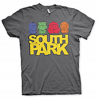 South Park t-shirt, Sketched Dark Grey, men´s