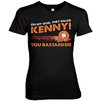 South Park t-shirt, The Killed Kenny Girly Black, ladies