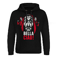 La Casa De Papel mikina, Bella Ciao! Hoodie Black, men´s