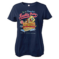 SpongeBob Squarepants t-shirt, Homestyle Krabby Patty Navy, ladies