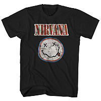 Nirvana t-shirt, Distressed Logo, men´s