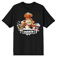 Oasis t-shirt, Atomic Collage Black, men´s