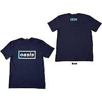 Oasis t-shirt, Maine Road Event Logo BP Navy Blue, men´s