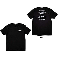 Oasis t-shirt, Some Might Say Lyric BP Black, men´s