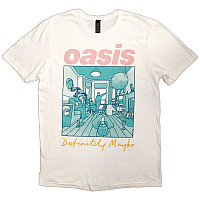 Oasis t-shirt, Definitely Maybe Illustration Colour White, men´s