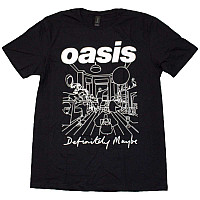 Oasis t-shirt, Definitely Maybe Line Drawing Black, men´s