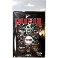 Pantera button badges – 5 pieces průměr 25 mm, Snake