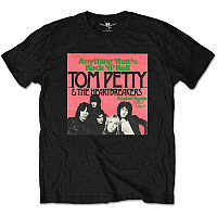 Tom Petty t-shirt, Anything Black, men´s