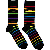 Pink Floyd ponožky, Wide Stripes Black, unisex - velikost 6 až 11 (39 až 45)