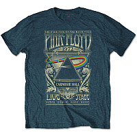 Pink Floyd t-shirt, Carnegie Hall Poster Denim Blue, men´s